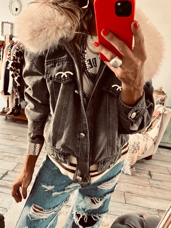 Producto - Campera Paulina gris