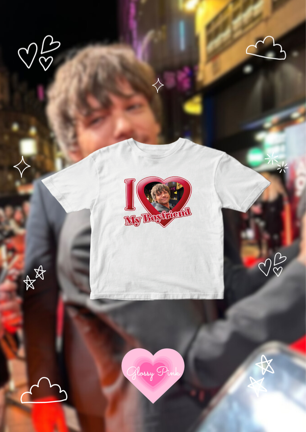 Producto - Baby Tee I Love My Boyfriend Louis - DTF