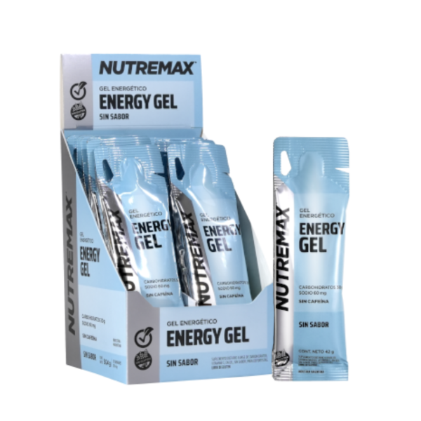 Producto - CAJA ENERGY GEL SIN CAFEINA x12 - NUTREMAX - 0