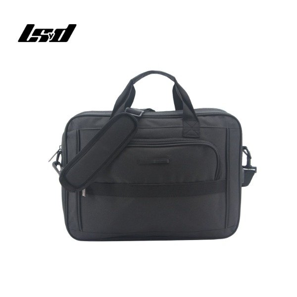 Producto - PORTAFOLIO NEGRO  Y GRIS CON PUERTO USB LSYD 19" 91.701