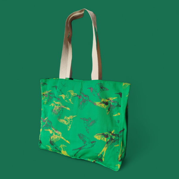 Producto - Bolso XL "Aves del litoral"