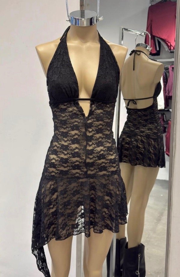 Producto - Vestido negro de encaje