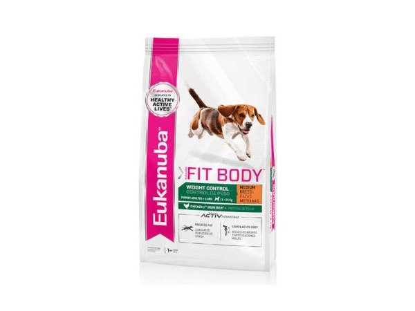 Producto - Eukanuba fit medium 3 kg