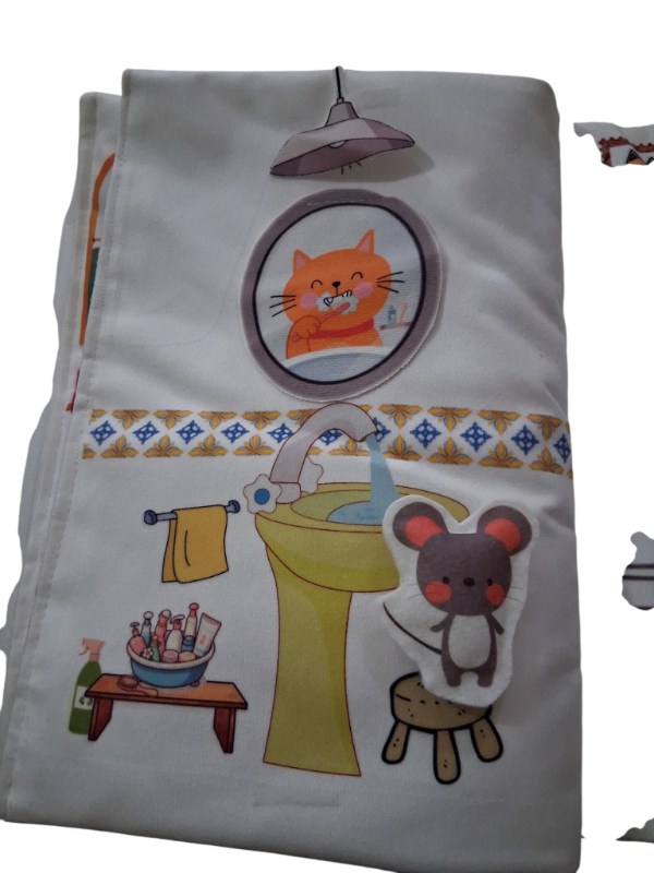 Producto - Libro Sensorial " Mi Casita " - 9