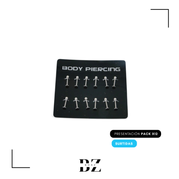 Producto - AROS PIERCING X 12 PCS - 2061-4