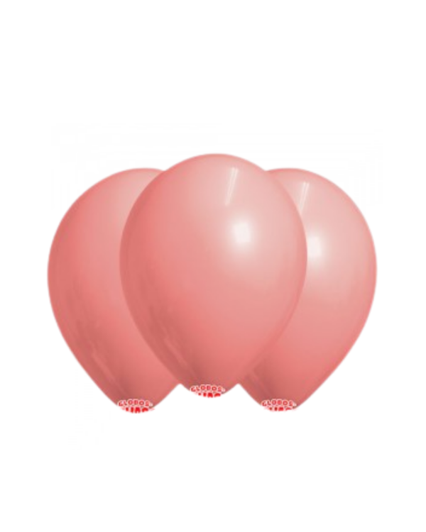 Producto - Globby 12" Perlado Metalizado Rosa Gold x25 Unidades