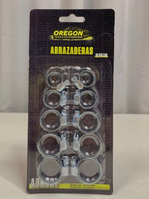 Producto - ABRAZADERAS X10 PIEZAS