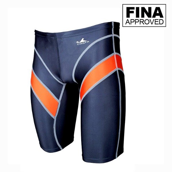 Producto - Jammer de Competición Combinado Negro/Naranja Niño/Hombre FINA - 2