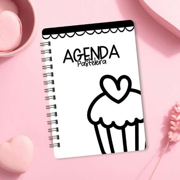 Producto - Agenda 2026 Imprimible Pdf Diaria Y Dos Días - Pastelera