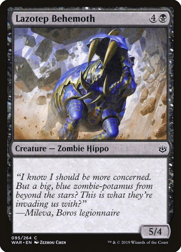 Producto - Lazotep Behemoth #95  War of the Spark