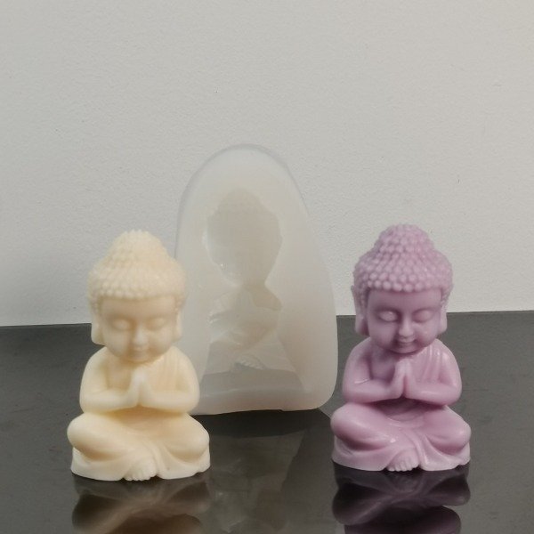 Producto - Molde de silicona Budista manos al medio