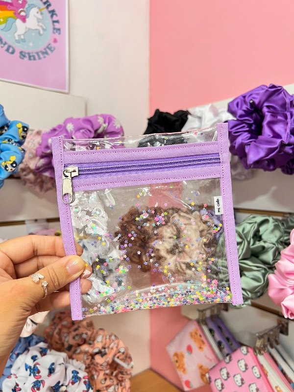 Producto - MINI ORGANIZADOR LILA ESTRELLITAS