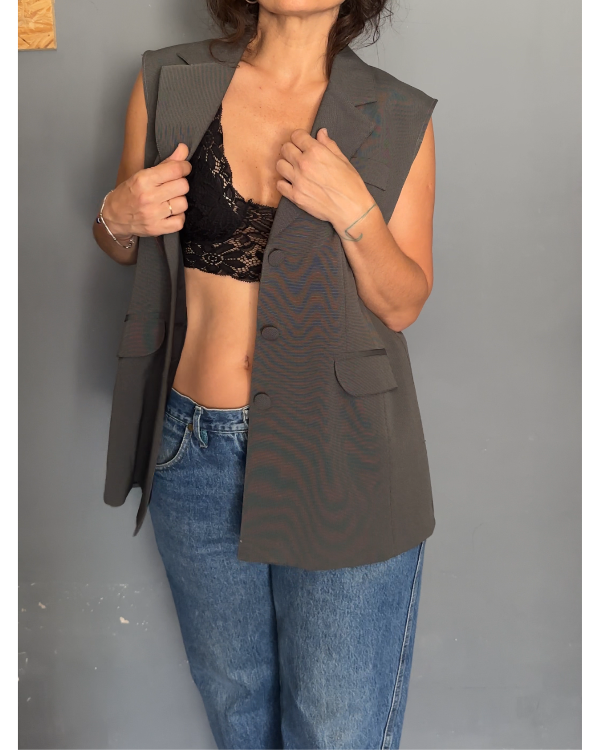 Producto - Chaleco Confección Azul