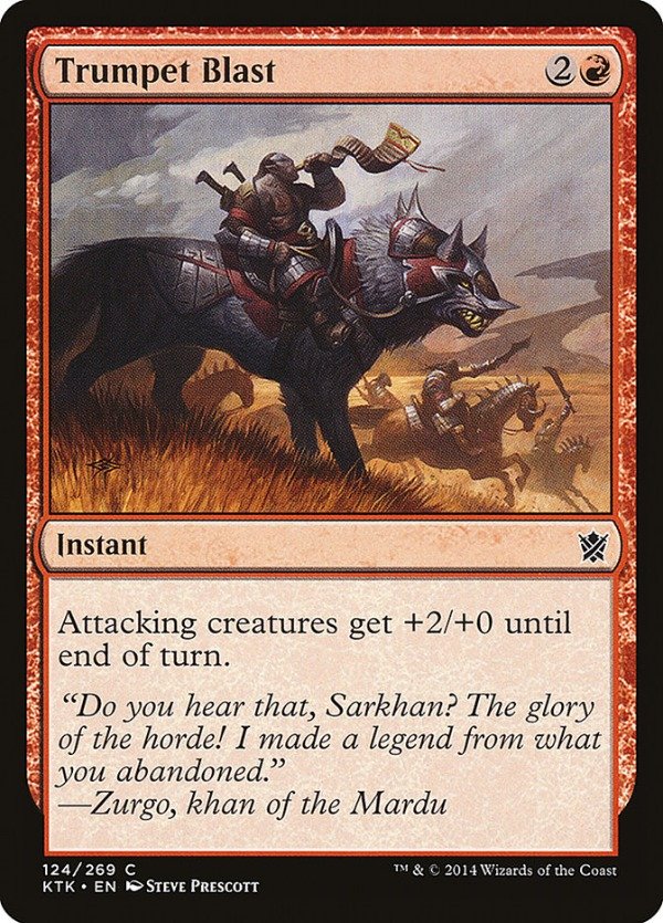 Producto - Trumpet Blast  Khans of Tarkir