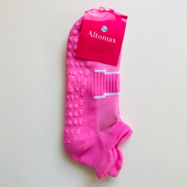 Producto - Soquetes Antideslizante Altomax Mujer (Rosa)