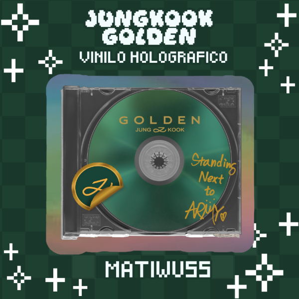 Producto - VINILO GOLDEN JUNGKOOK BTS