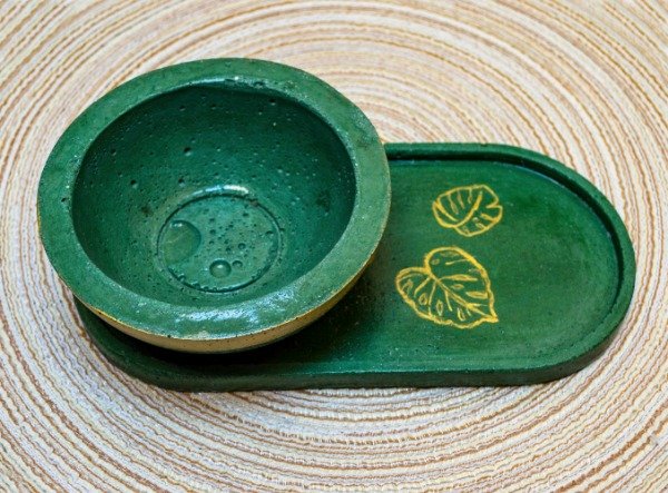 Producto - Cuenco con Bandeja Oval (medianos)