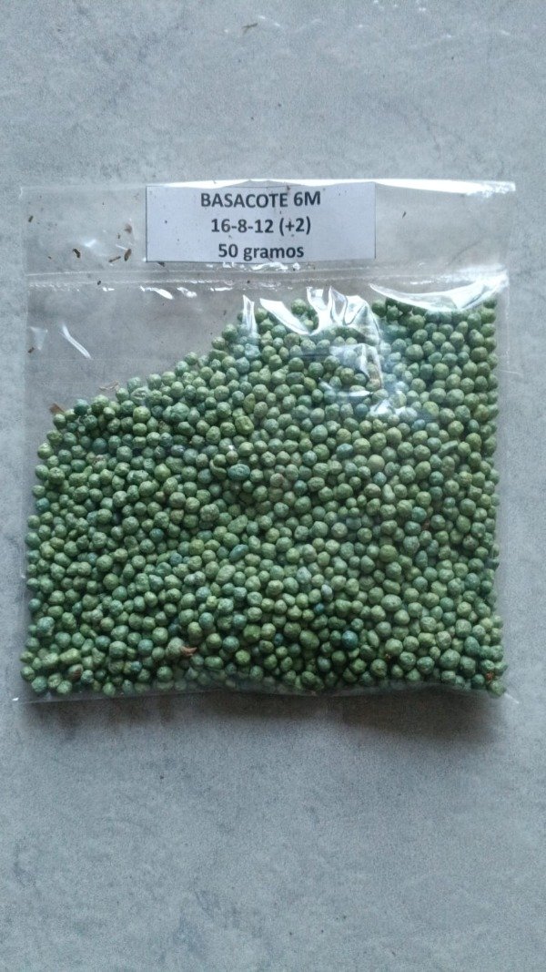 Producto - Fertilizante granulado de liberacion lenta basacote 6M - 1