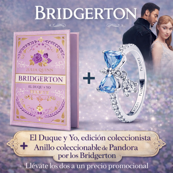 Producto - Pomoción El Duque y Yo, Libro Edición coleccionista + Anillo Pandora
