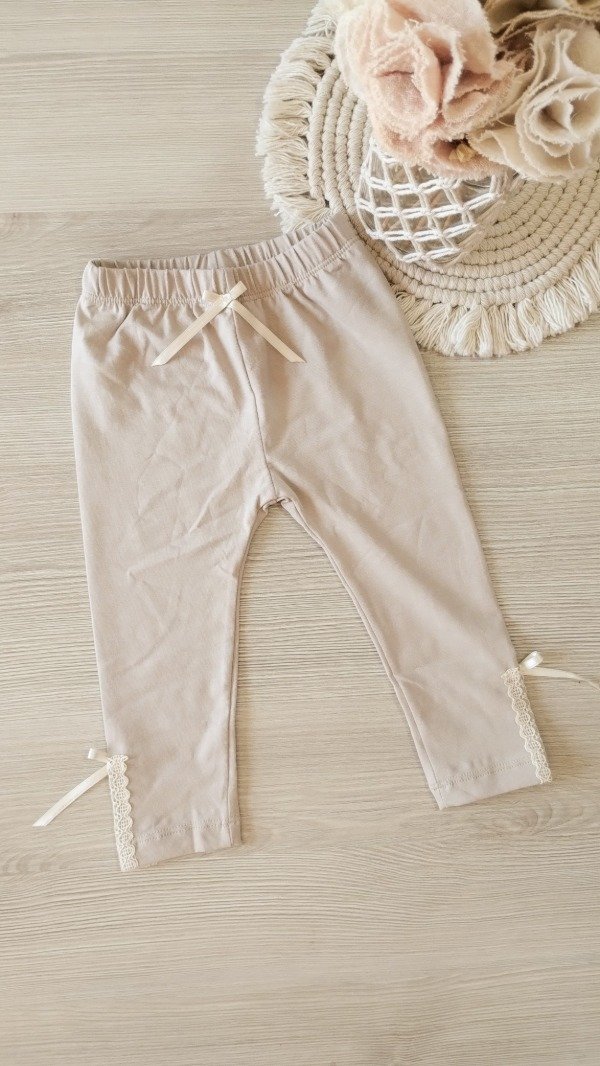 Producto - Calza de algodón RAPUNZEL (beige)
