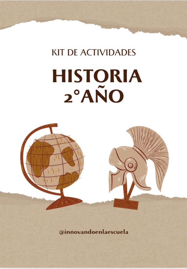 Producto - Kit de actividades Historia de 2do año