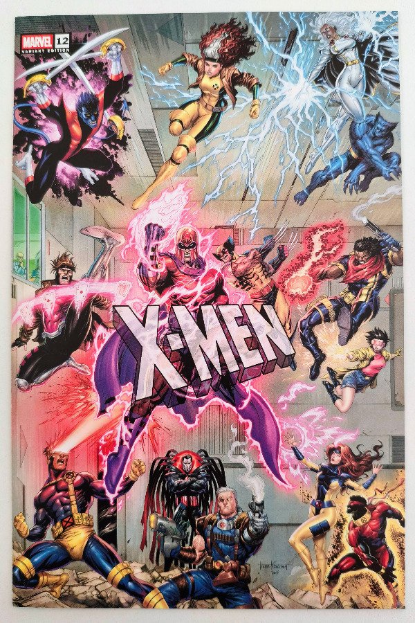 Producto - X-Men #12 (2025) - Tremenda portada variante exclusiva por Tyler Kirkham