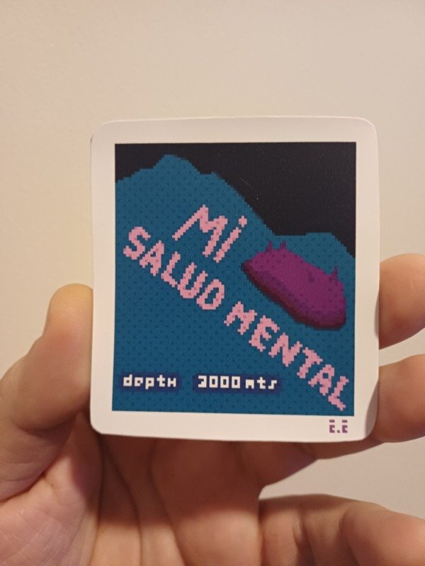 Producto - Sticker Mi salud mental Batatita