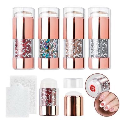 Producto - Sello de stamping doble con strass