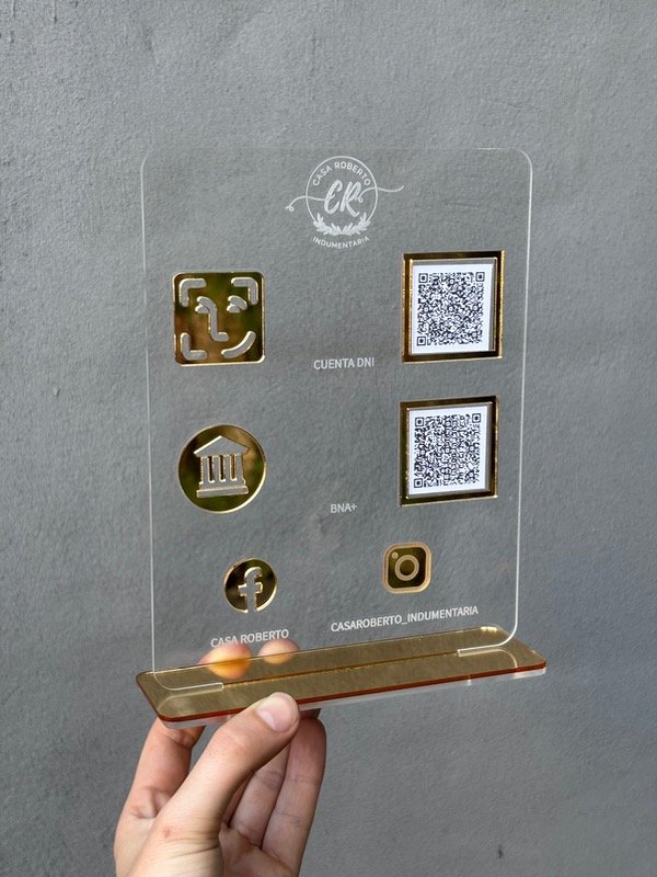 Producto - Cartel Redes 3 QR