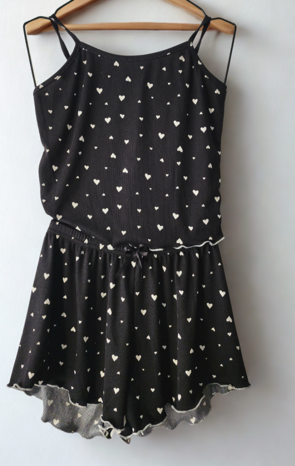 Producto - Pijama morley corazon blanco