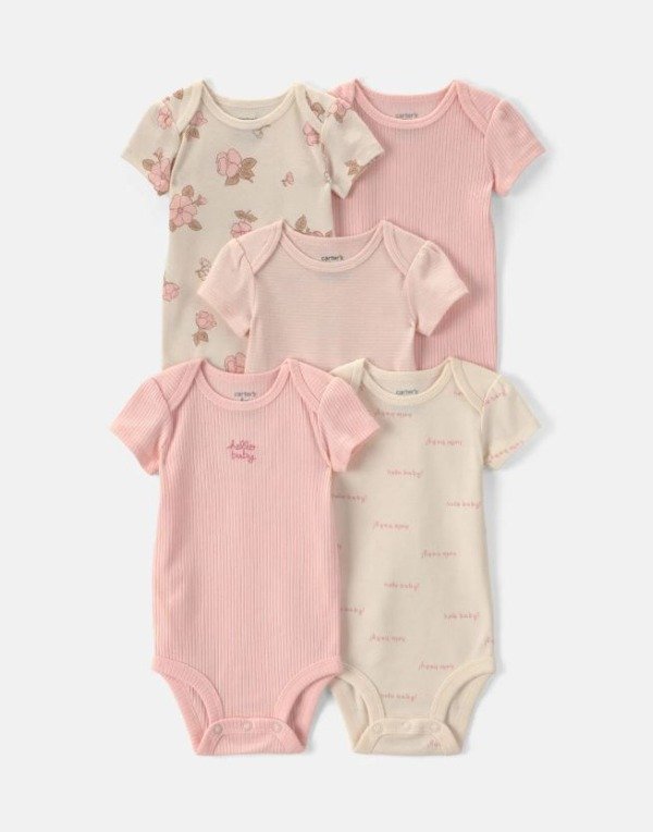 Producto - Pack x5 bodies HELLO BABY Carters - 0