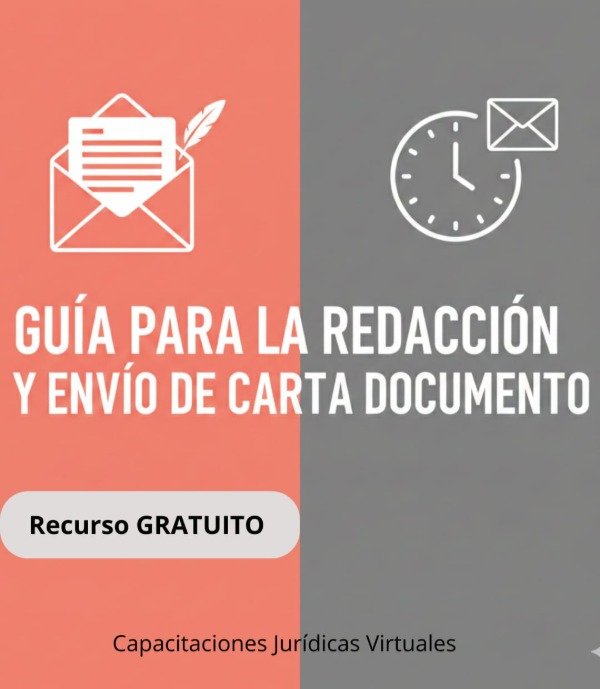Producto - Guia: Redacción y envío de Cartas Documento