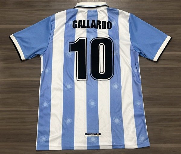 Producto - CAMISETA ARGENTINA TITULAR GALLARDO RETRO TALLE XL/XXL