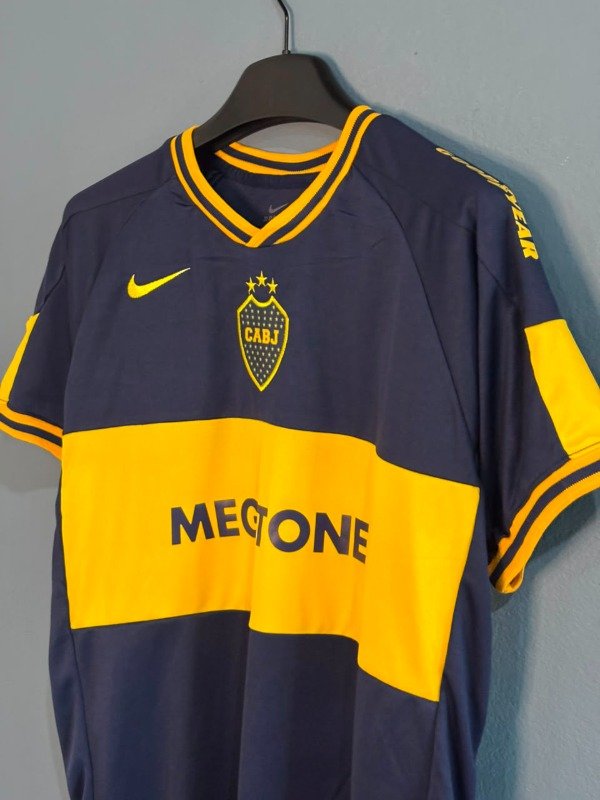 Producto - CAMISETA RETRO BOCA JUNIORS TITULAR 2007-08 - 3