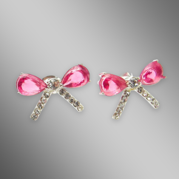 Producto - AROS MOÑO PIEDRAS ROSA - ACERO BLANCO-SHAR2645-1321347-ZGT