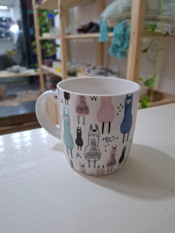 Producto - Taza cerámica llama