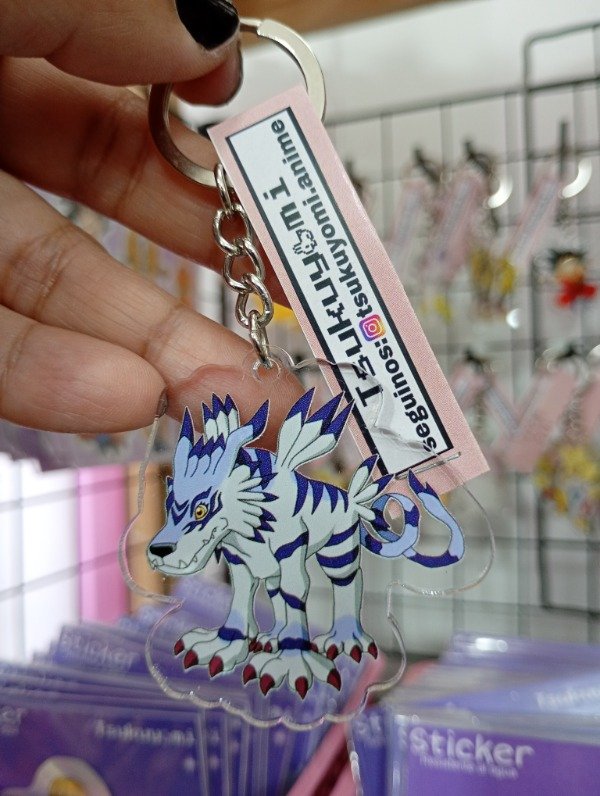 Producto - Llavero Garurumon