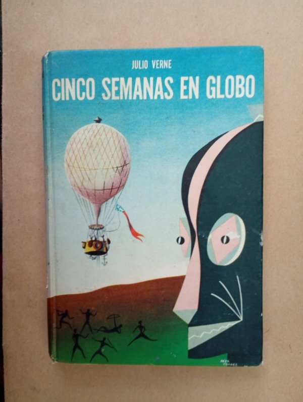 Producto - Cinco semanas en globo - Julio Verne - Hachette 1952 - Tapa dura