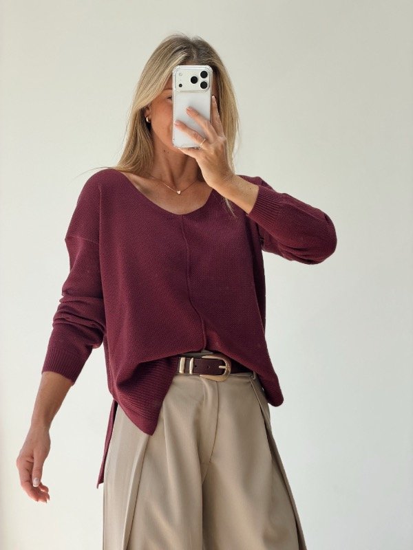 Producto - SWEATER V HILO PANAL