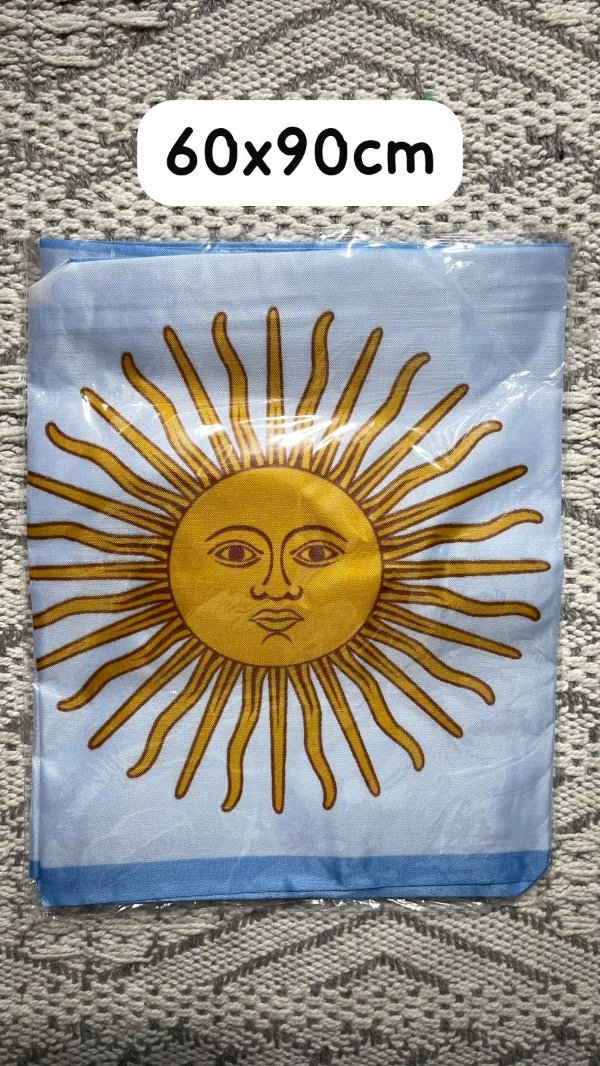 Producto - Bandera Argentina de tela