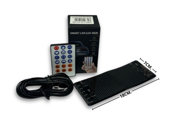 Producto - CARTEL LED PROGRAMABLE P/AUTO