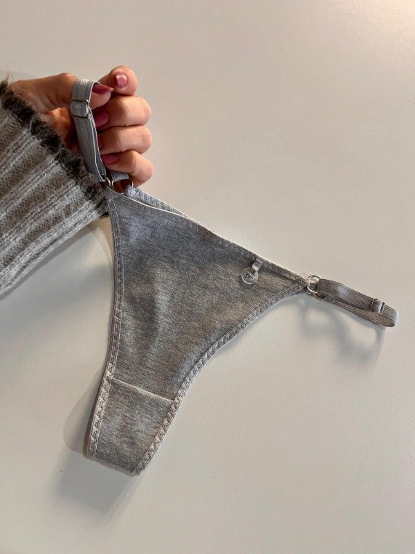 Producto - Colaless de algodón Gris Melange