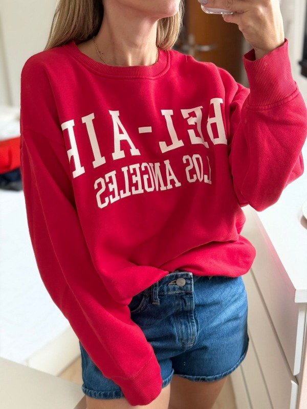 Producto - BUZO ZARA ROJO NUEVO