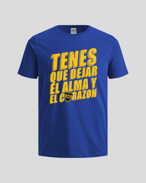 Producto - REMERA TENES QUE DEJAR EL ALMA + PILUSO DE REGALO