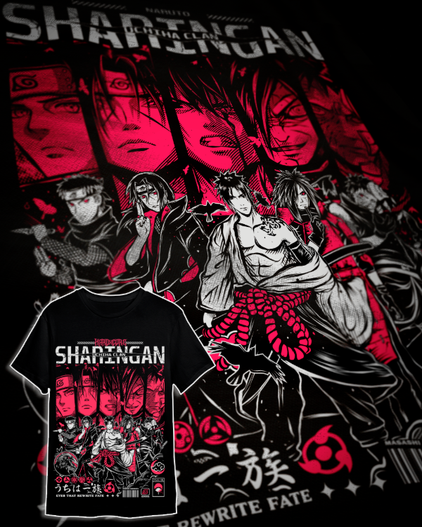 Producto - DROP UCHIHA (SERIGRAFIA)