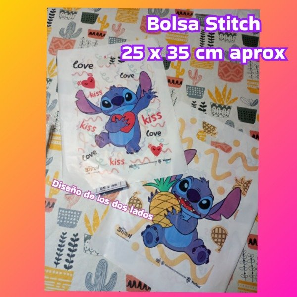 Producto - Bolsa regalo stitch 25 x 35