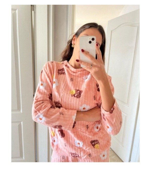 Producto - PIJAMA OSO ROSA