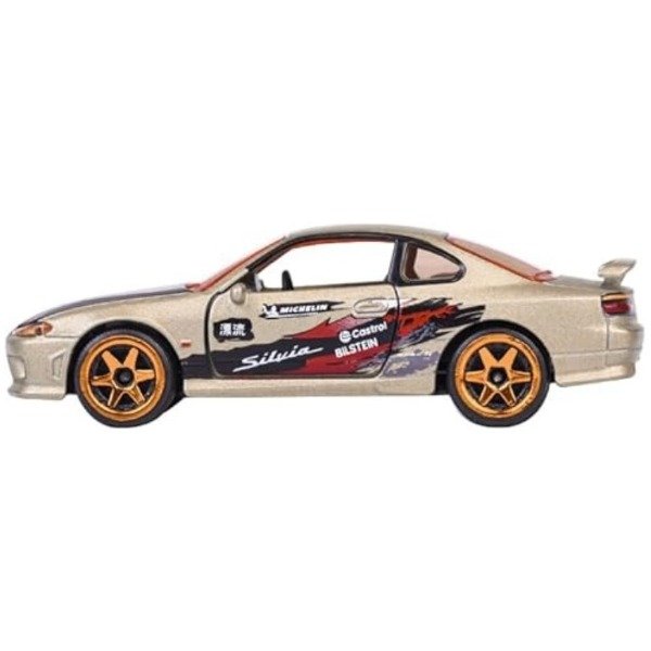 Producto - Majorette JDM Legends Deluxe Moving Parts Nissan Silvia S15 Spec R Aero - 1