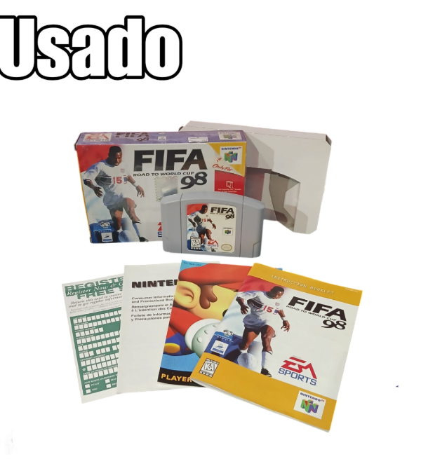 Producto - FIFA 98 Juego en Caja Nintendo 64