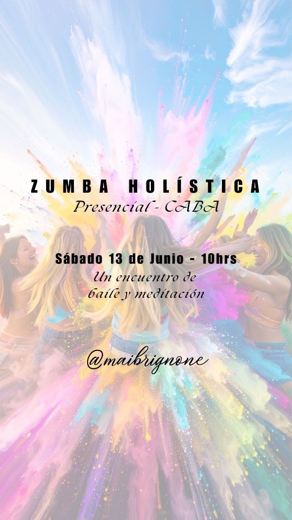 Producto - Zumba Holística - Encuentro Presencial
